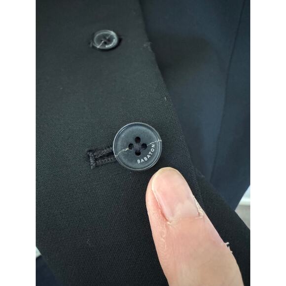 NWOT ARITZIA Babaton Deniro Vest in Black SZ 8 - Picture 8 of 8